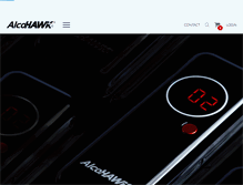 Tablet Screenshot of breathalyzers.com